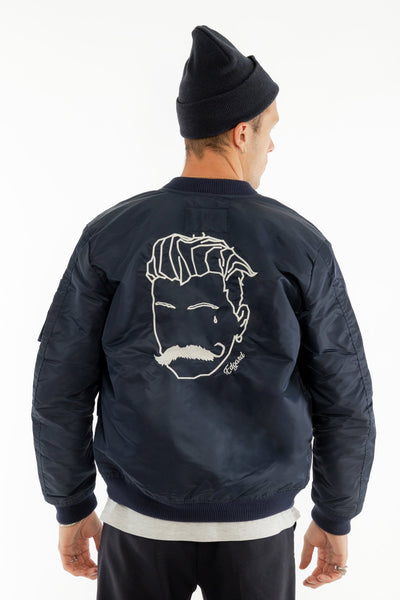 BOMBER BRODERIE LE VOYOU made in France Edgard Paris