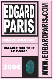 CARTE CADEAU made in France Edgard Paris